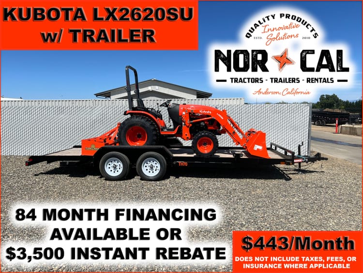 Kubota LX2620 Package Deal